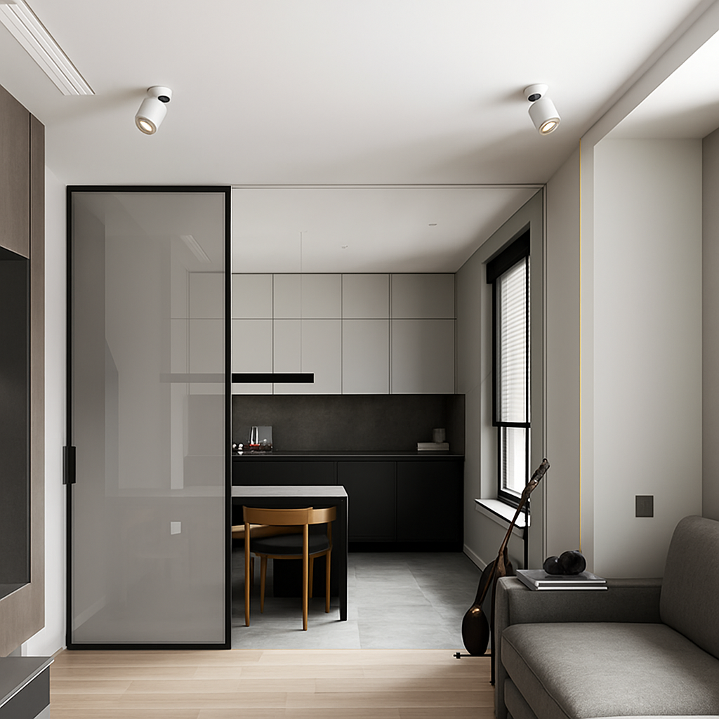 Adjustable Matte Aluminum Ceiling Spotlight (Surface-Mount)