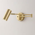 Adjustable Swing-Arm Iron Wall Sconce