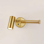 Adjustable Swing-Arm Iron Wall Sconce
