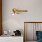 Adjustable Swing-Arm Iron Wall Sconce