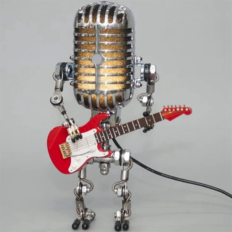 Adjustable Vintage Metal Desk Lamp (LED Compatible)