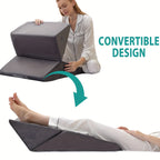 Adjustable Wedge Pillow Memory Foam Washable Cover