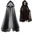 Adult Costume Cape Hooded Lightweight Adjustable Length