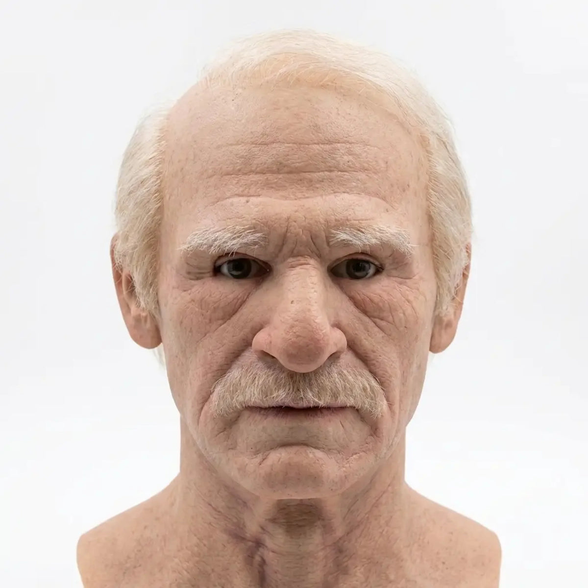 Adult Halloween Mask Movable Jaw Natural Latex