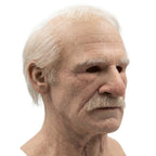 Adult Halloween Mask Movable Jaw Natural Latex