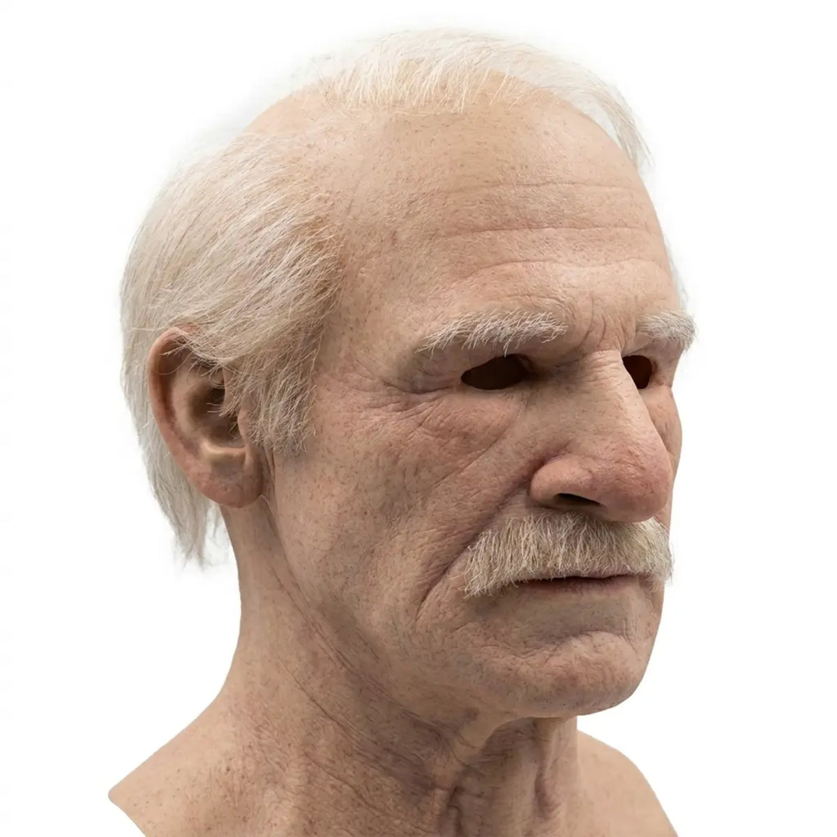 Adult Halloween Mask Movable Jaw Natural Latex