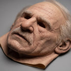 Adult Halloween Mask Movable Jaw Natural Latex