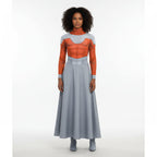 Adult Space Costume Red & Gray Top & Pants