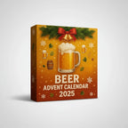 Advent Calendar 24 Alcohol-Free Resin Bottle Ornaments