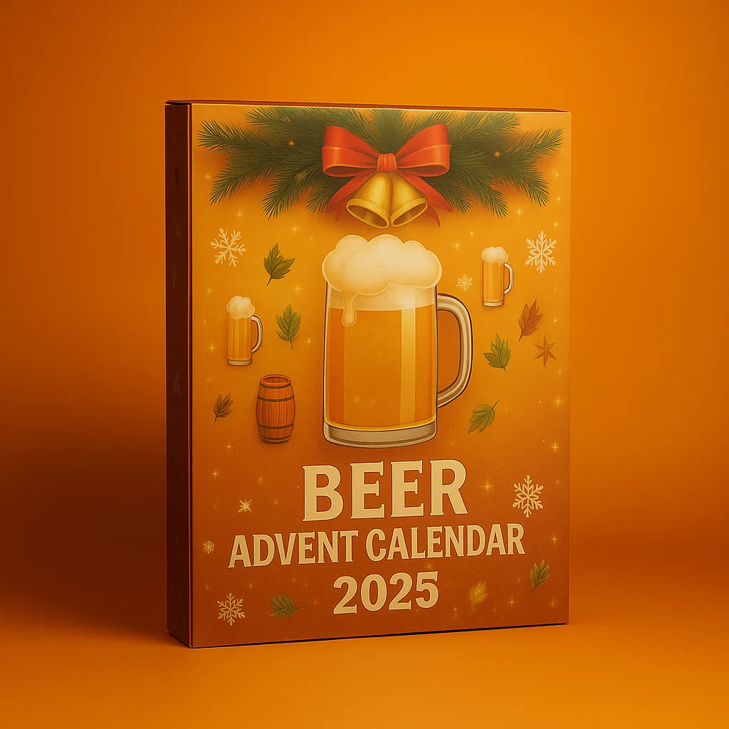 Advent Calendar 24 Alcohol-Free Resin Bottle Ornaments