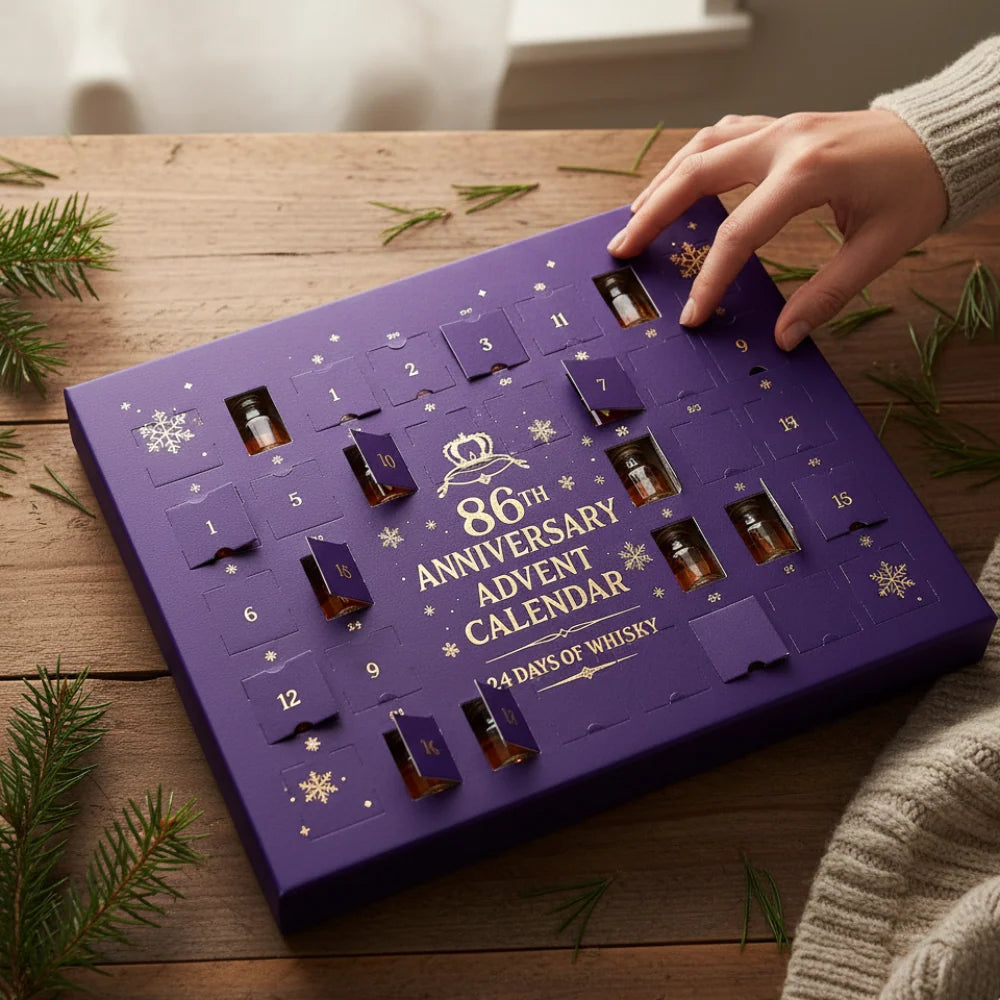 Advent Calendar 24 Alcohol-Free & Reusable Bottle Ornaments
