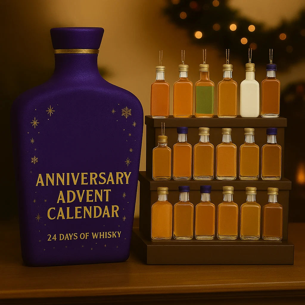 Advent Calendar 24 Alcohol-Free & Reusable Bottle Ornaments