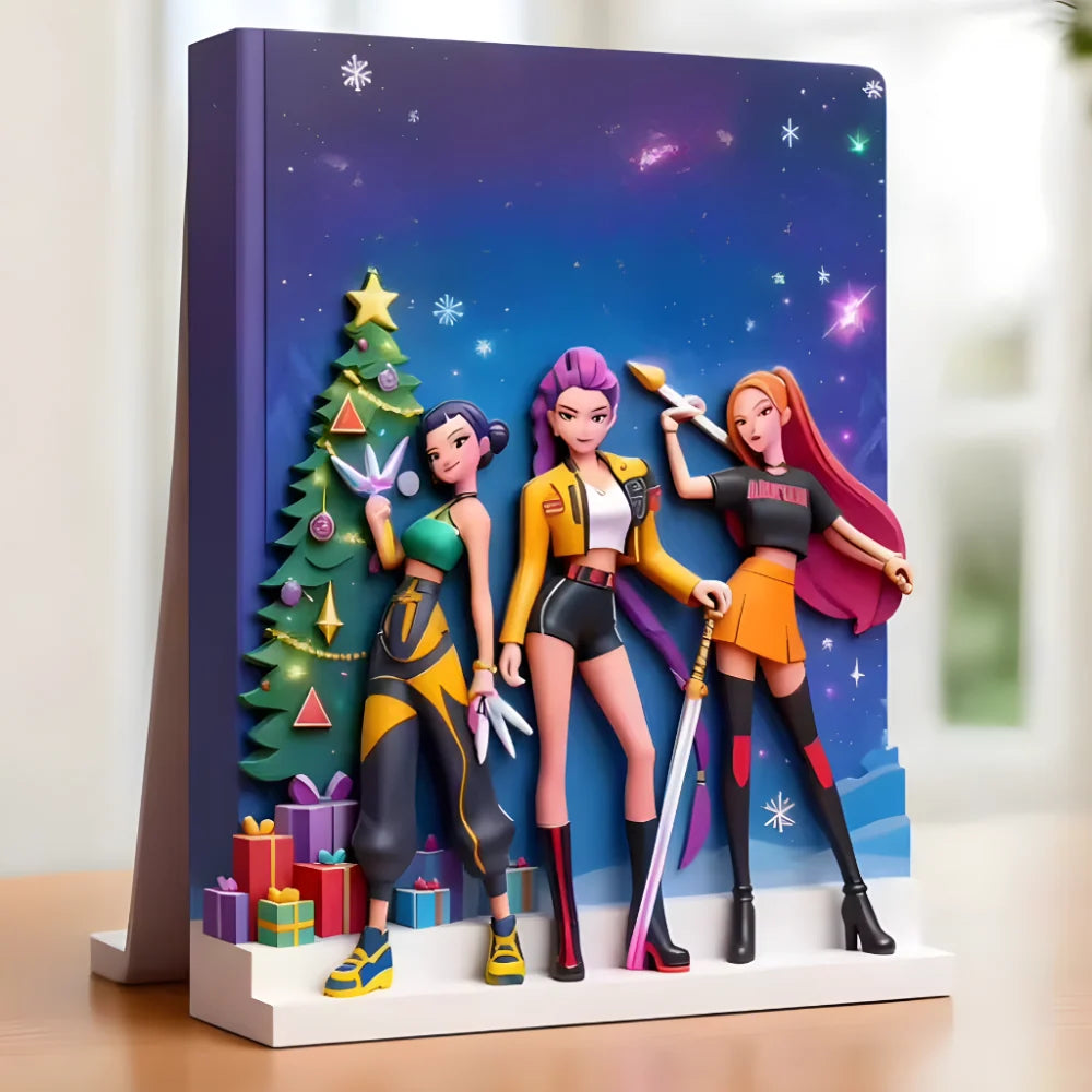 Advent Calendar 24 Anime Collectible Acrylic Display Box