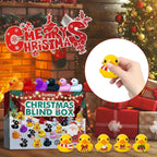 Advent Calendar 24 Christmas Bath Ducks Non-Toxic