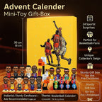 Advent Calendar 24-Day Basketball Mini Figures & Accessories
