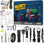 Advent Calendar 24-Day Compact Outdoor Survival Kit