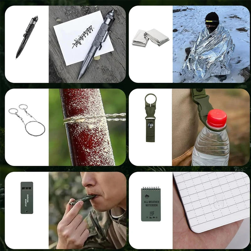 Advent Calendar 24-Day Compact Outdoor Survival Kit
