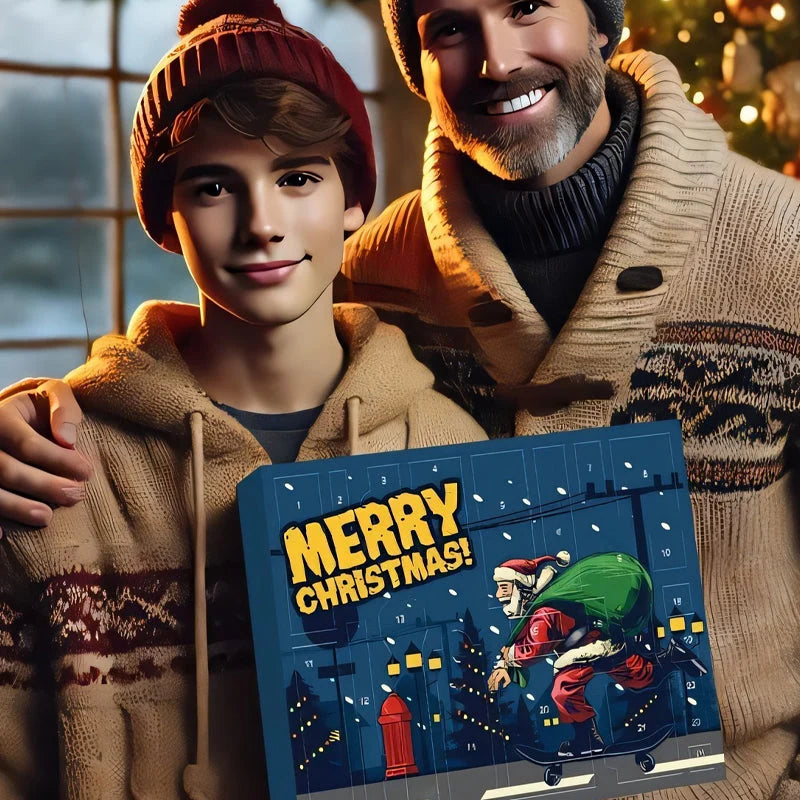 Advent Calendar 24-Day Compact Outdoor Survival Kit