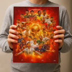 Advent Calendar 24-Day Football Figures & Accessories