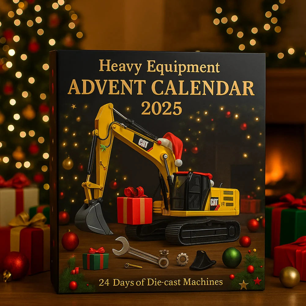 Advent Calendar 24 Metal Die-Cast Construction Vehicles