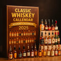Advent Calendar 24 Mini Bottle Ornaments for Christmas Countdown