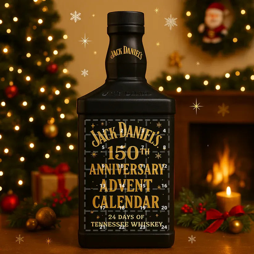 Advent Calendar 24 Mini Bottle Ornaments for Christmas Countdown