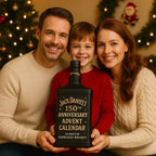 Advent Calendar 24 Mini Bottle Ornaments for Christmas Countdown