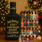 Advent Calendar 24 Mini Bottle Ornaments for Christmas Countdown