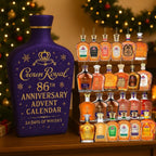 Advent Calendar 24 Mini Bottle Ornaments for Christmas Countdown