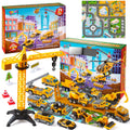 Advent Calendar 24-Piece Alloy Vehicles & Foldable Play Mat