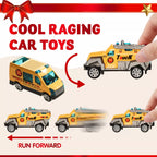 Advent Calendar 24-Piece Alloy Vehicles & Foldable Play Mat