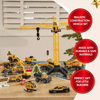 Advent Calendar 24-Piece Alloy Vehicles & Foldable Play Mat