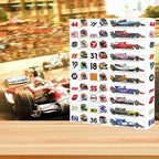 Advent Calendar 24 Racing Collectibles Numbered Doors