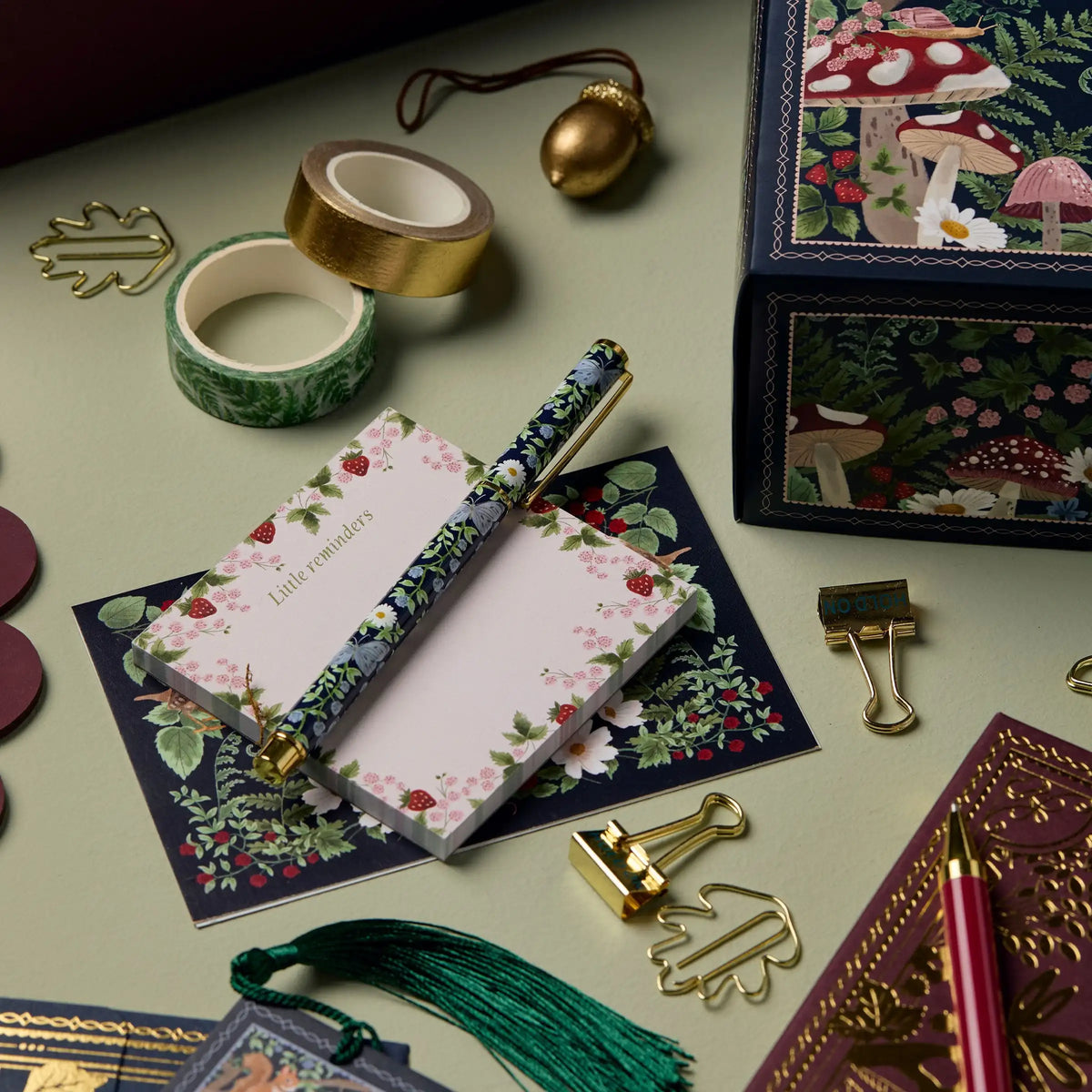 Advent Calendar 24 Stationery Surprises Pens & Notebooks