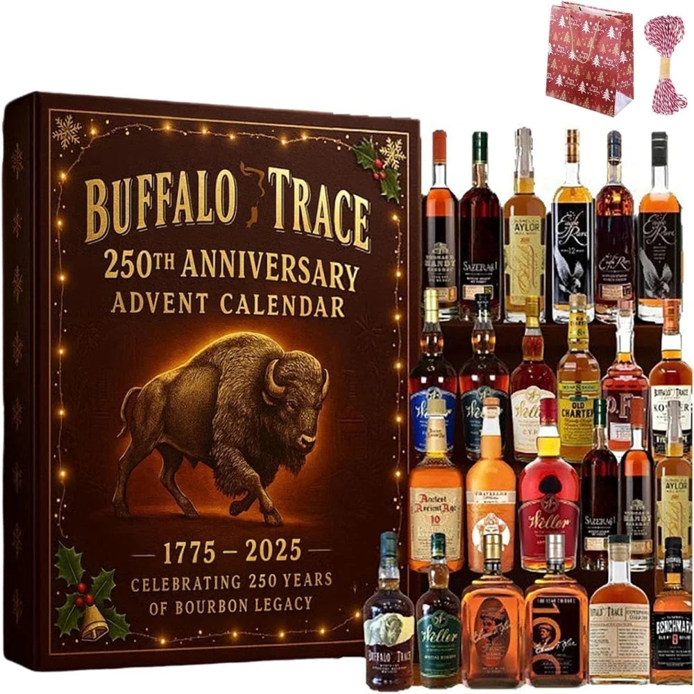 Advent Calendar Acrylic Mini Bottle Set of 24