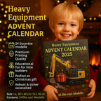 Advent Calendar Die-Cast Construction Vehicles Set of 24