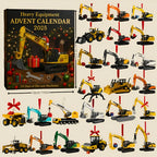 Advent Calendar Die-Cast Construction Vehicles Set of 24