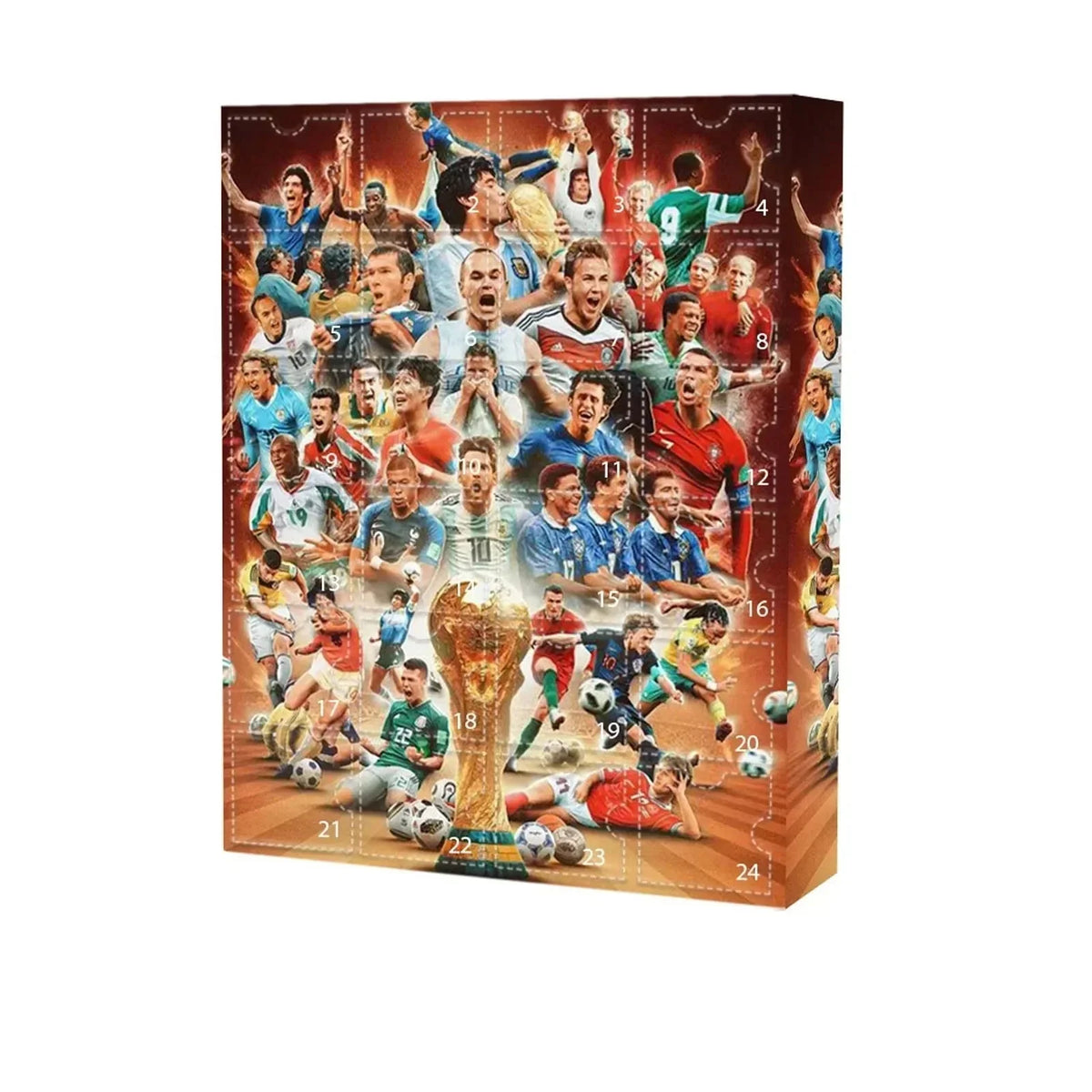 Advent Calendar Football 24-Day With Toys
