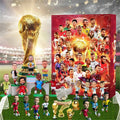 Advent Calendar Soccer 24-Day Durable ABS Toy Surprises