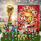 Advent Calendar Soccer 24-Day Durable ABS Toy Surprises