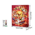 Advent Calendar Soccer 24-Day Durable ABS Toy Surprises