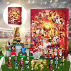 Advent Calendar Soccer-Themed 24-Day Mini Figures & Accessories