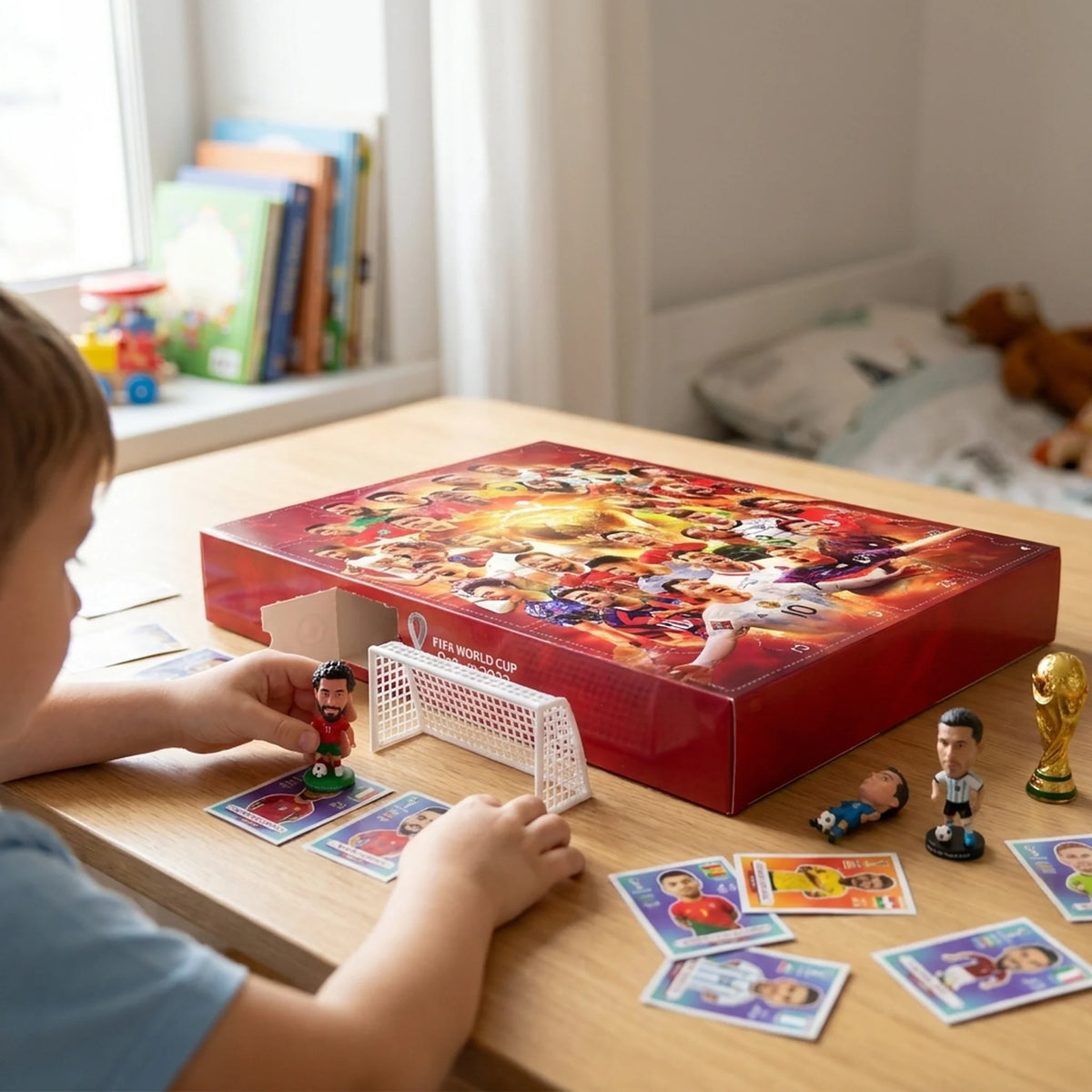 Advent Calendar Soccer-Themed 24-Day Mini Figures & Accessories