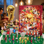 Advent Calendar Soccer-Themed 24-Day Mini Figures & Accessories
