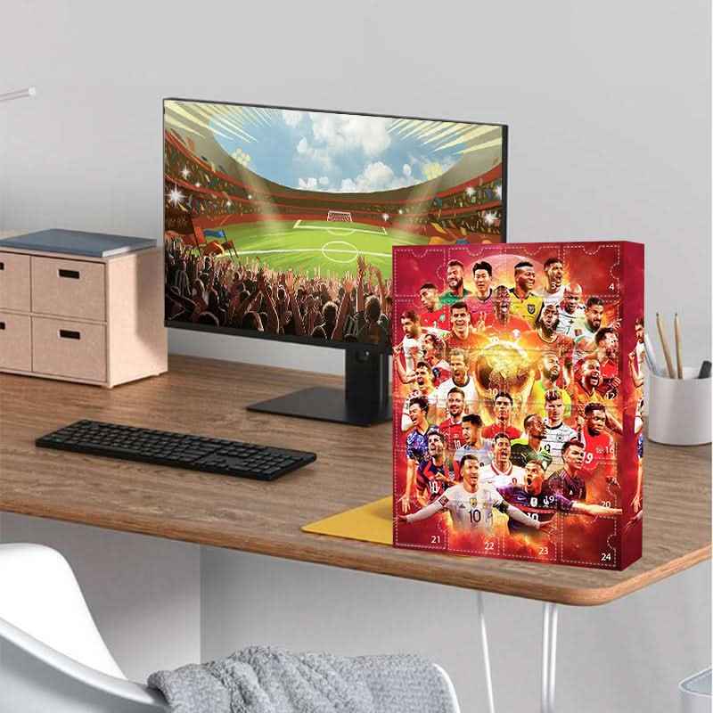 Advent Calendar Soccer-Themed 24-Day Mini Figures & Accessories
