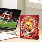 Advent Calendar Soccer-Themed 24-Day Mini Figures & Accessories
