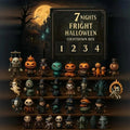 Advent Calendar Tabletop Hand-Painted Resin Miniatures Reusable