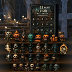 Advent Calendar Tabletop Hand-Painted Resin Miniatures Reusable