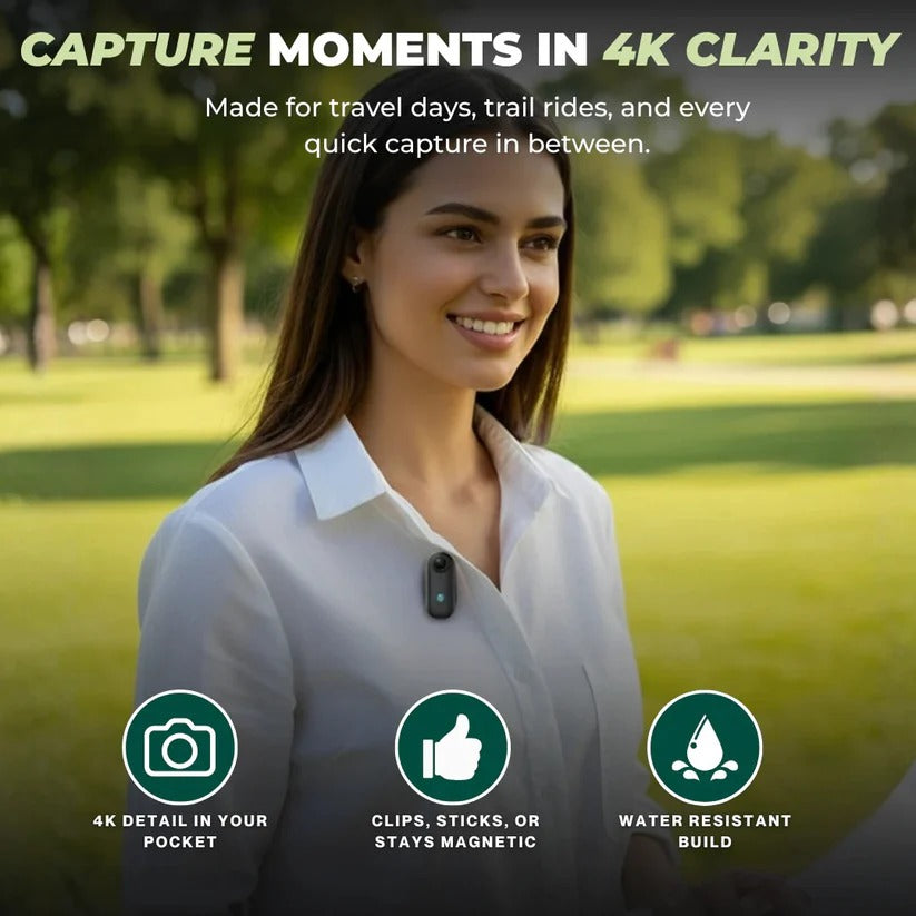 Adventure Camera 4K Ultra-Portable Moisture-Resistant