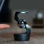 Aerospace-Grade Aluminum Floating Helix Desk Sculpture